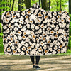 Load image into Gallery viewer, Popcorn Pattern Print Hooded Blanket-grizzshop