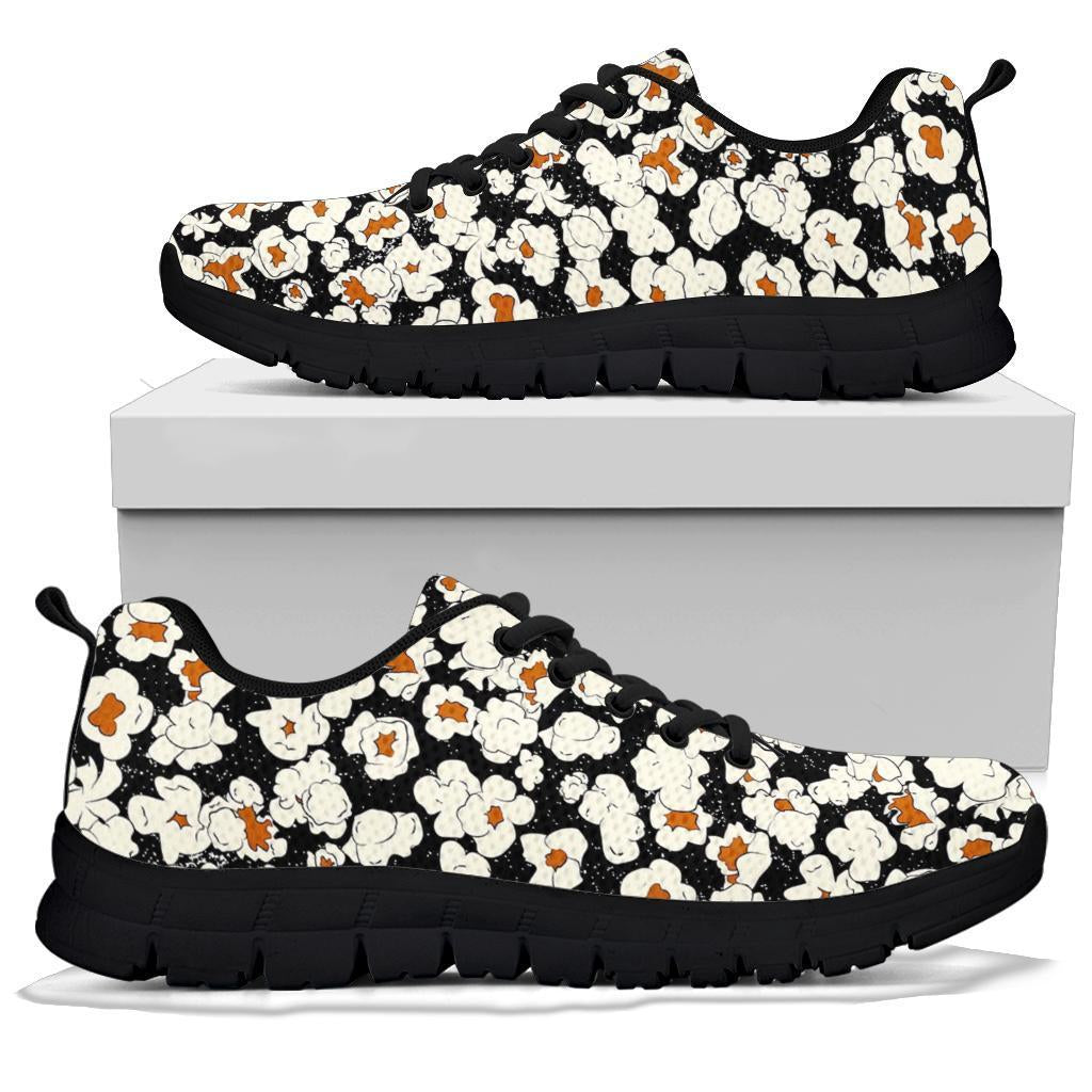 Popcorn Pattern Print Sneaker Shoes For Men Women-grizzshop