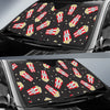 Popcorn Print Pattern Car Sun Shade-grizzshop