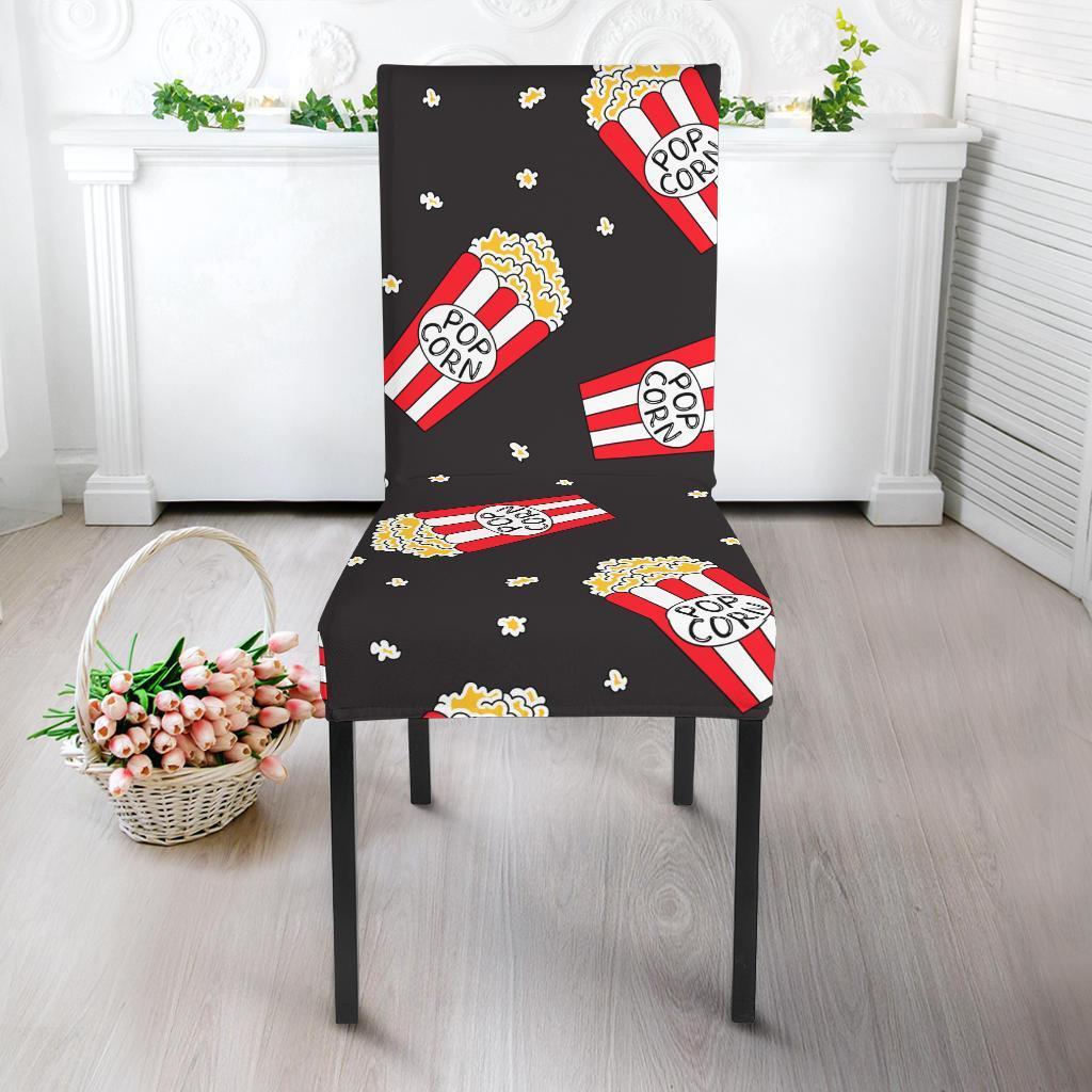 Popcorn Print Pattern Chair Cover-grizzshop