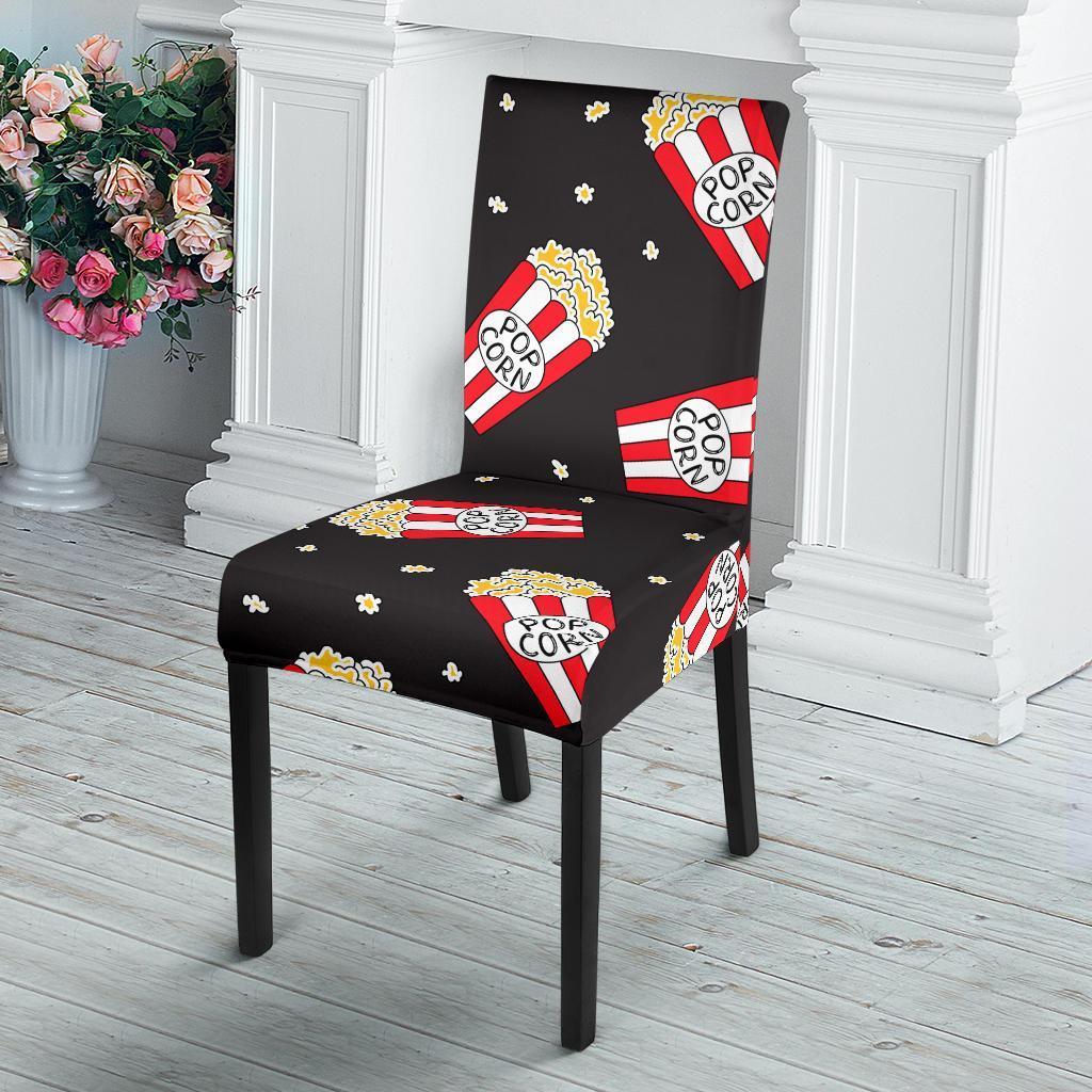 Popcorn Print Pattern Chair Cover-grizzshop