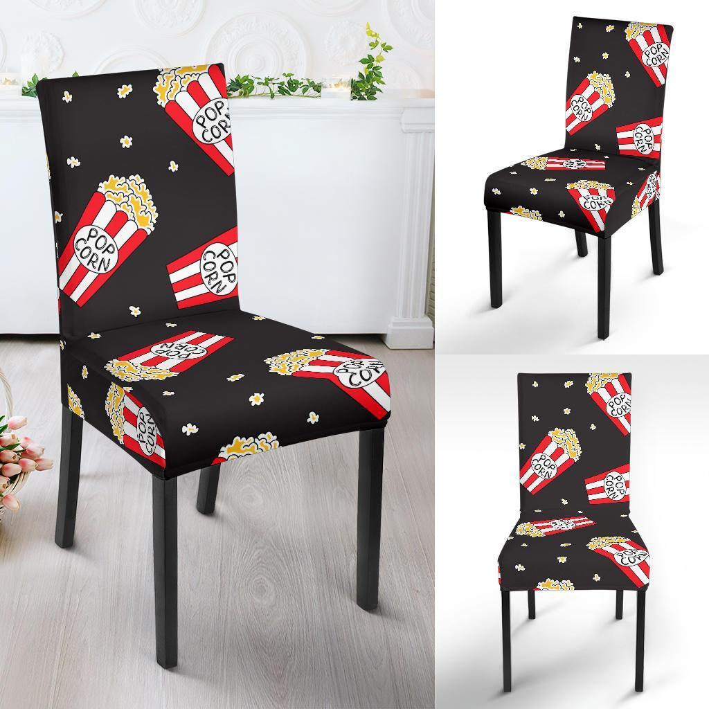 Popcorn Print Pattern Chair Cover-grizzshop