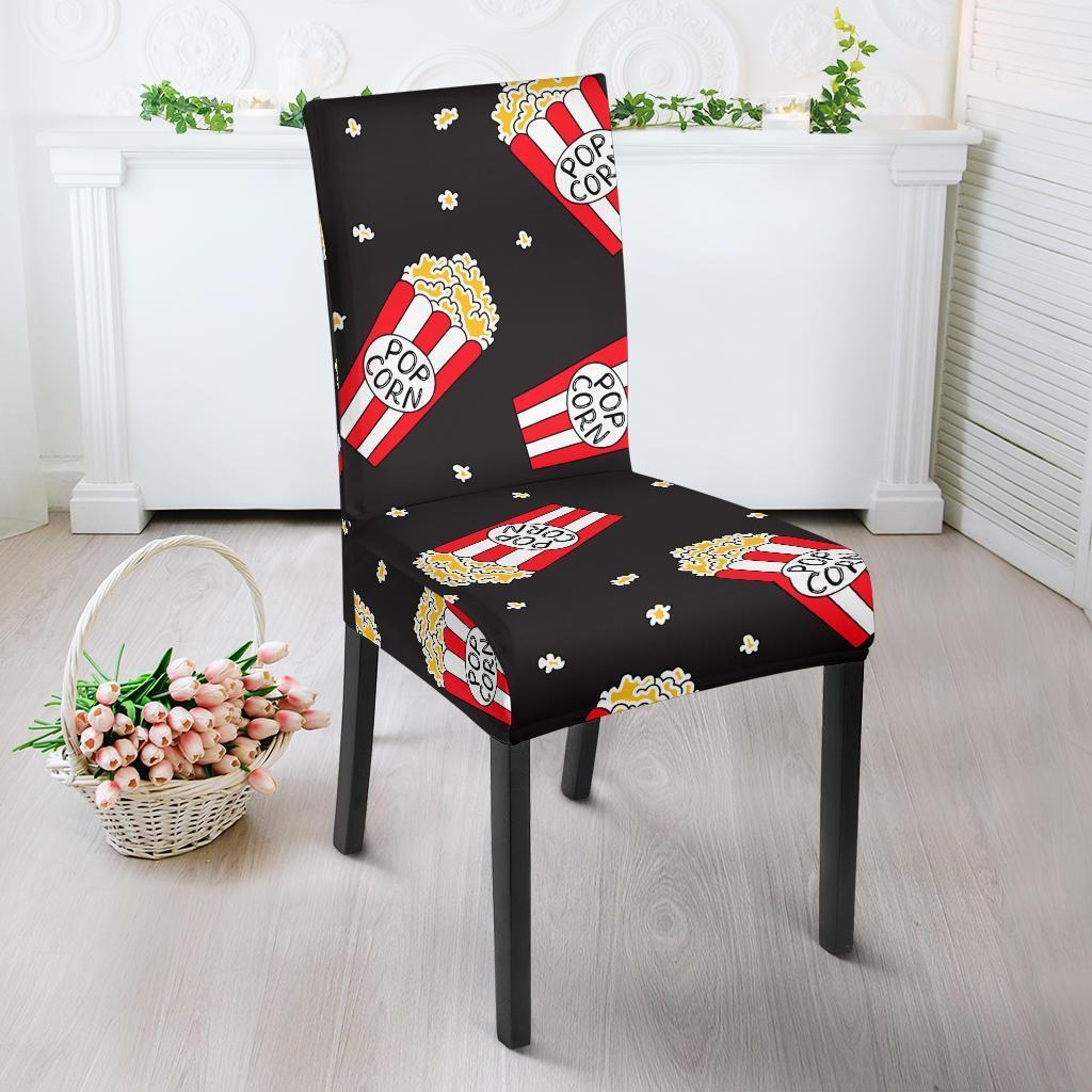 Popcorn Print Pattern Chair Cover-grizzshop