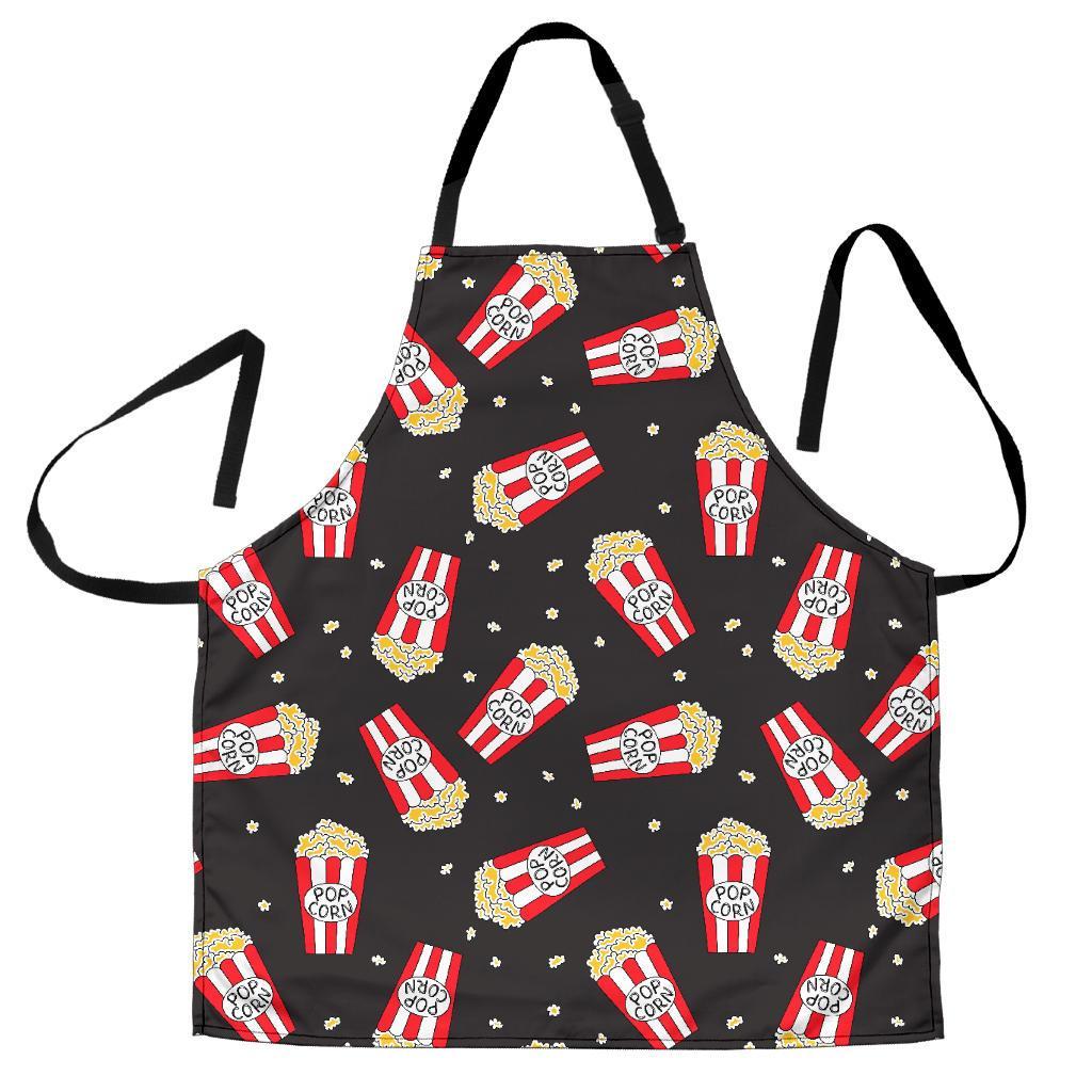 Popcorn Print Pattern Men's Apron-grizzshop