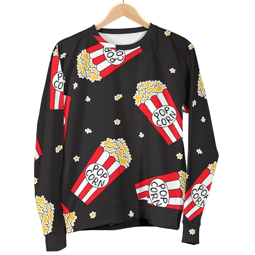 Popcorn Print Pattern Women's Sweatshirt-grizzshop