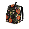 Poppy Floral Print Backpack-grizzshop