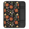 Poppy Floral Print Car Console Cover-grizzshop