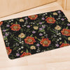 Poppy Floral Print Door Mat-grizzshop