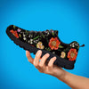 Poppy Floral Print Men's Sneakers-grizzshop