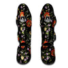 Poppy Floral Print Muay Thai Shin Guard-grizzshop