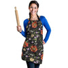 Poppy Floral Print Women's Apron-grizzshop