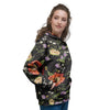 Poppy Floral Print Women's Hoodie-grizzshop