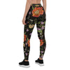 Poppy Floral Print Women's Leggings-grizzshop