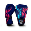 Portrait Bull Print Boxing Gloves-grizzshop