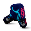 Portrait Bull Print Boxing Gloves-grizzshop