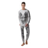 Portrait Dog German Shepherd Print Men's Pajamas-grizzshop