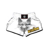 Portrait Dog German Shepherd Print Muay Thai Boxing Shorts-grizzshop