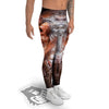 Portrait Hippo Print Men's Leggings-grizzshop