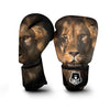 Portrait Leo Print Boxing Gloves-grizzshop