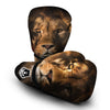 Portrait Leo Print Boxing Gloves-grizzshop