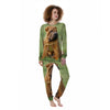 Portrait Shar Pei Print Women's Pajamas-grizzshop