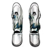 Portrait White Horse Print Muay Thai Shin Guards-grizzshop