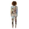 Portrait Yorkshire Terrier Print Women's Pajamas-grizzshop