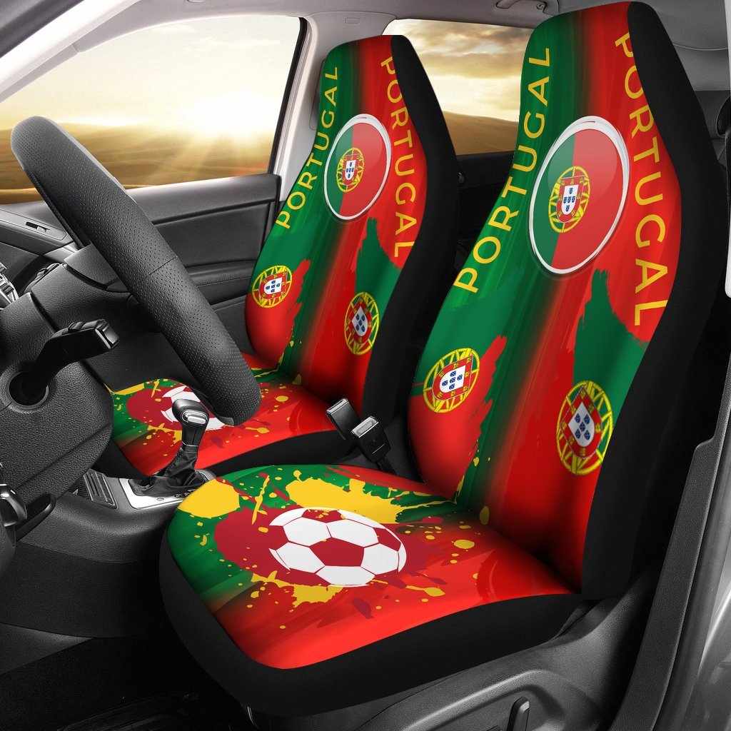 Portugal FC Car Seat Covers-grizzshop