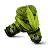 Pot Leaf Green Print Boxing Gloves-grizzshop