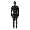 Pot Leaf Grey And Black Print Pattern Men's Pajamas-grizzshop