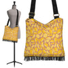 Potato Chip Pattern Print Crossbody bags-grizzshop