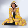 Potato Chip Pattern Print Hooded Blanket-grizzshop