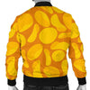 Potato Chip Pattern Print Men's Bomber Jacket-grizzshop