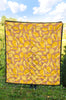 Potato Chip Pattern Print Quilt-grizzshop