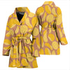 Potato Chip Pattern Print Women Long Robe-grizzshop