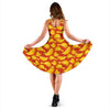 Potato Chip Print Pattern Dress-grizzshop