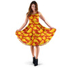 Potato Chip Print Pattern Dress-grizzshop