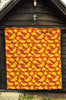 Potato Chip Print Pattern Quilt-grizzshop