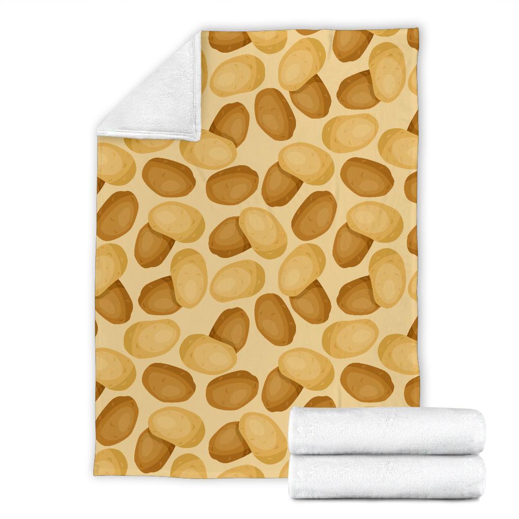 Potato Pattern Print Blanket-grizzshop