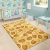 Potato Pattern Print Floor Mat-grizzshop