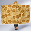 Potato Pattern Print Hooded Blanket-grizzshop