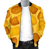 Potato Pattern Print Men's Bomber Jacket-grizzshop