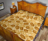 Potato Pattern Print Quilt-grizzshop