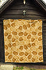 Potato Pattern Print Quilt-grizzshop