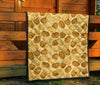 Potato Pattern Print Quilt-grizzshop