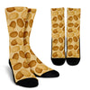 Potato Pattern Print Unisex Crew Socks-grizzshop