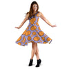 Potato Print Pattern Dress-grizzshop