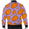 Potato Print Pattern Men's Bomber Jacket-grizzshop