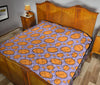 Potato Print Pattern Quilt-grizzshop