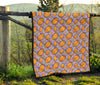 Potato Print Pattern Quilt-grizzshop